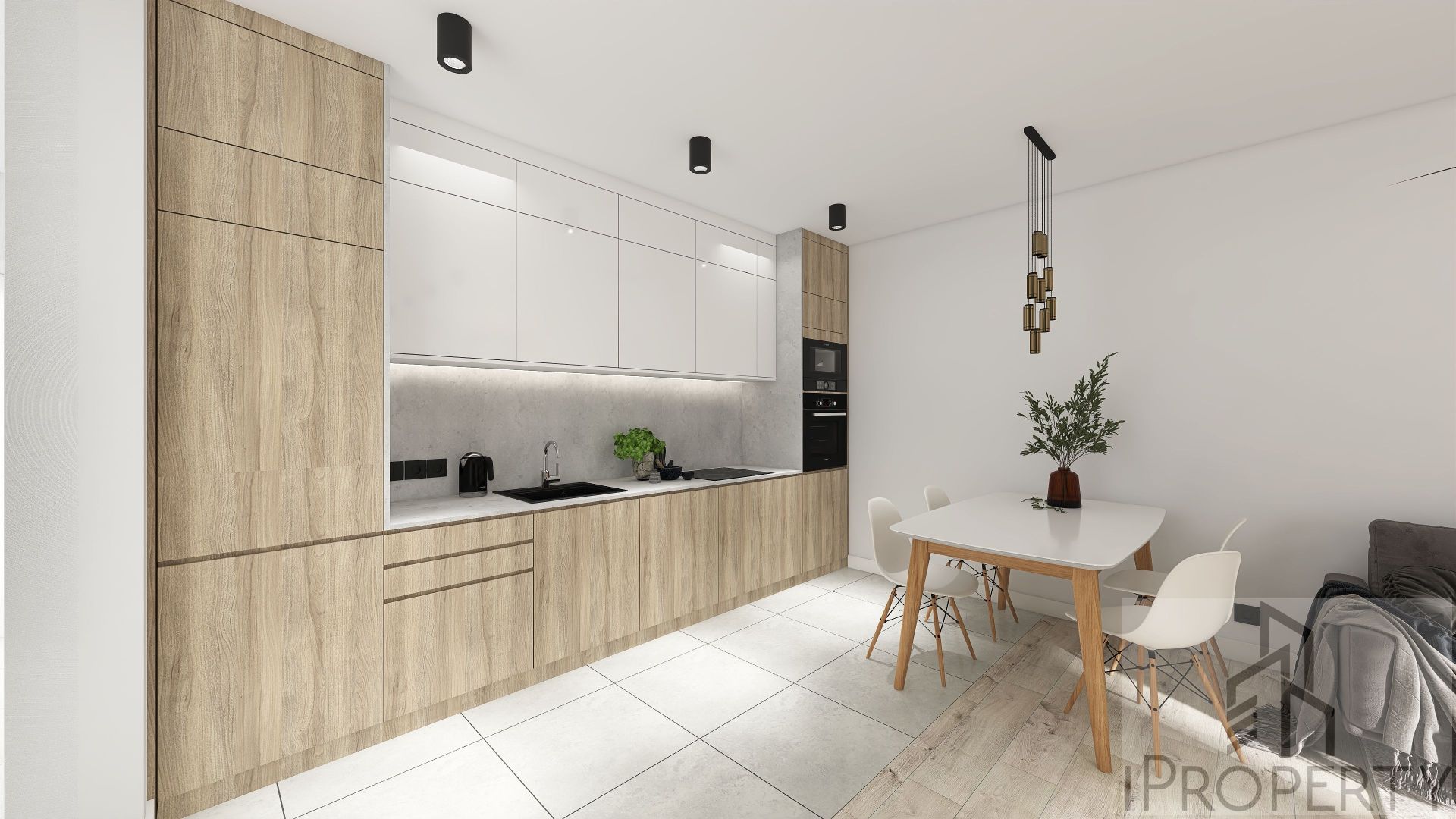 Gowarzewo – Develo – salon z aneksem kuchennym (7)