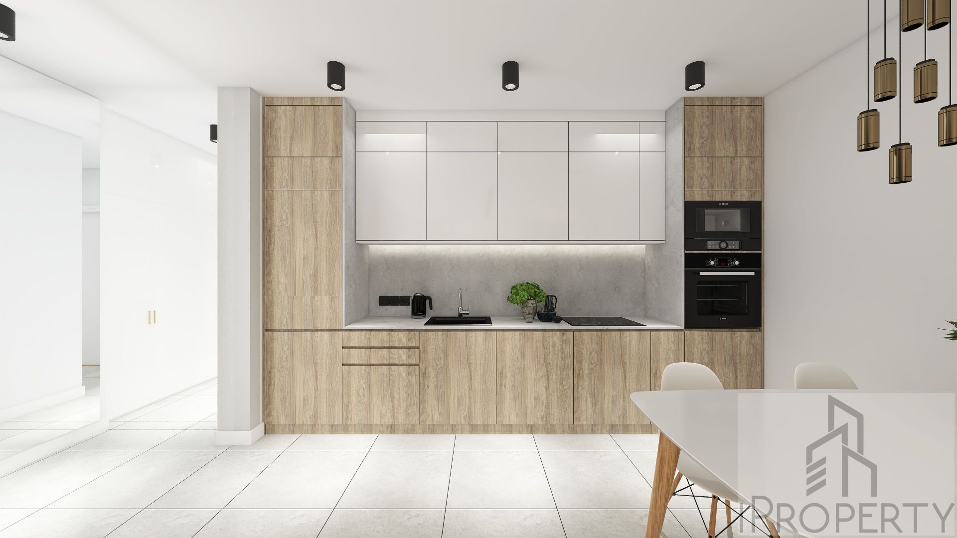 Gowarzewo – Develo – salon z aneksem kuchennym (8)