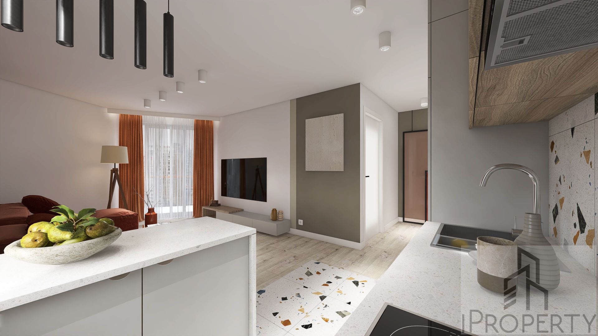 M29 – Rodźko – salon z aneksem kuchennym (10)