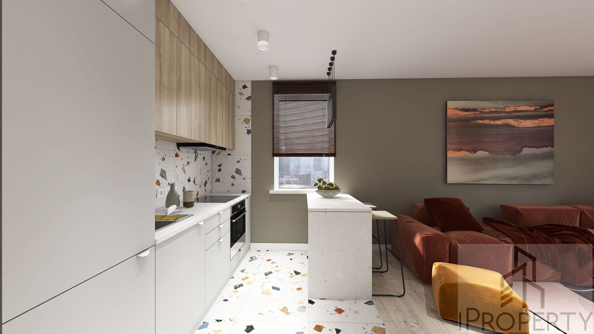 M29 – Rodźko – salon z aneksem kuchennym (3)