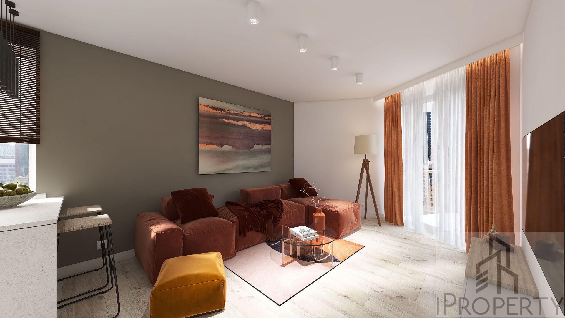 M29 – Rodźko – salon z aneksem kuchennym (4)