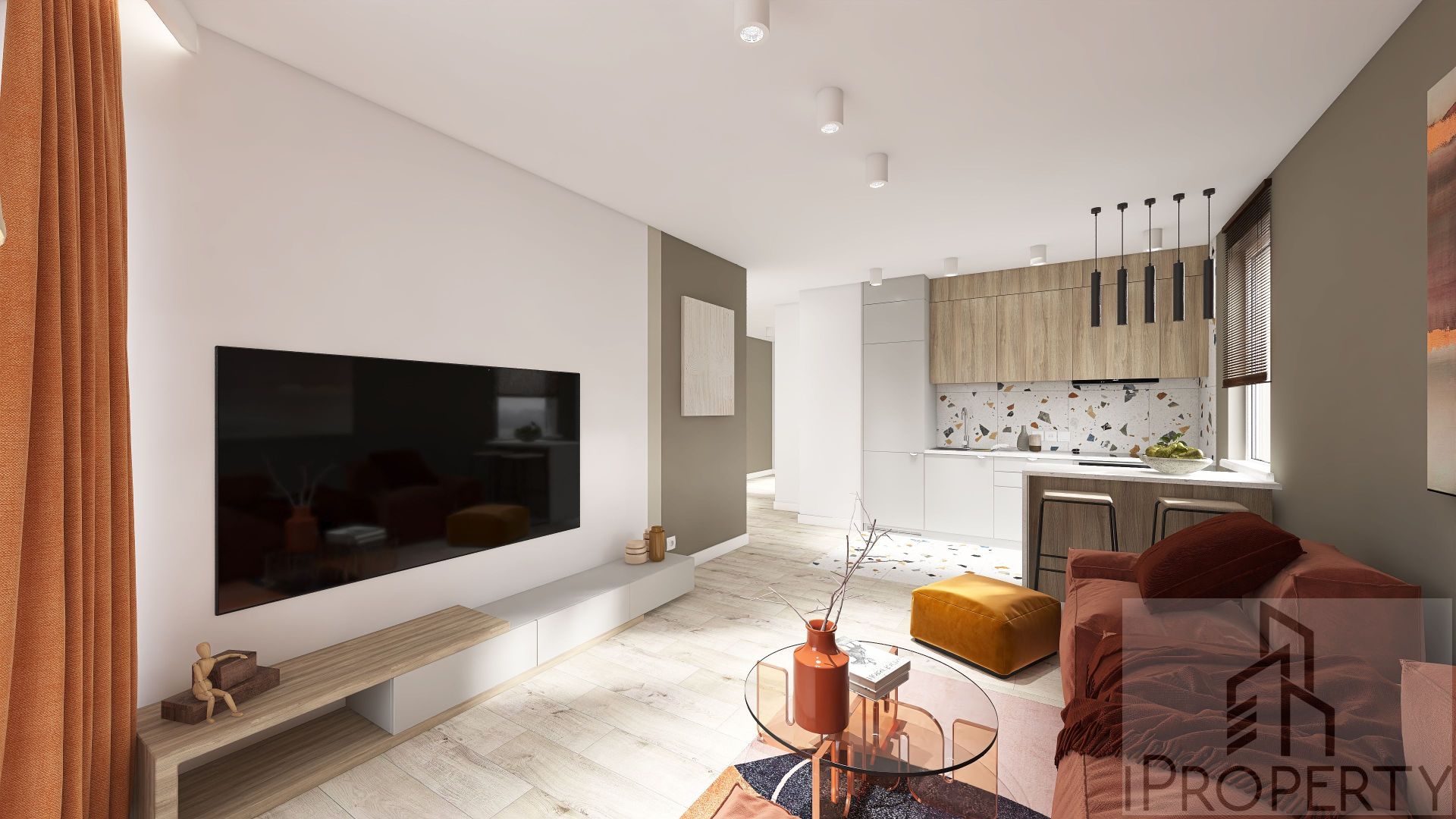 M29 – Rodźko – salon z aneksem kuchennym (8)