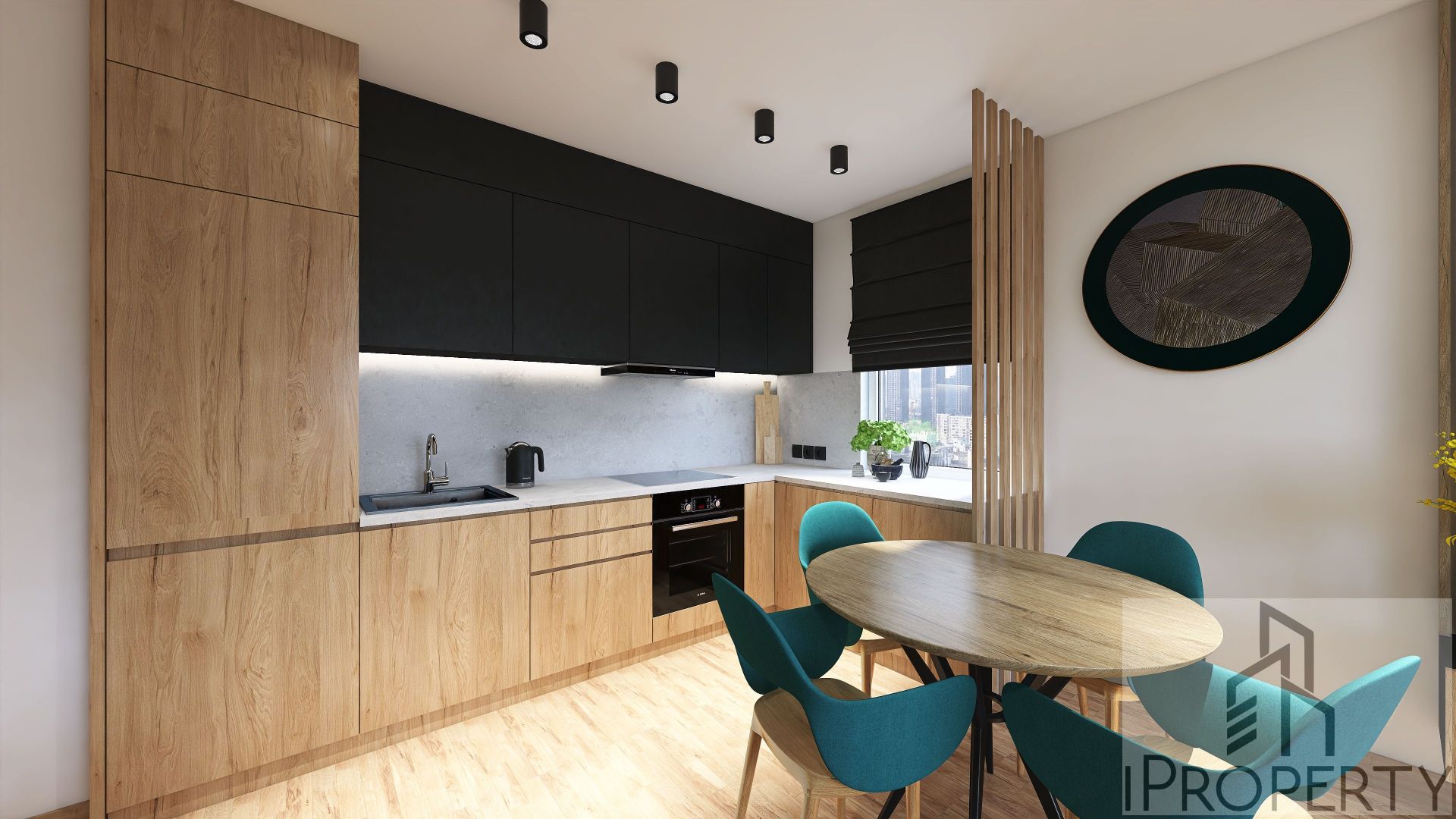 M34 – salon z aneksem kuchennym (5)