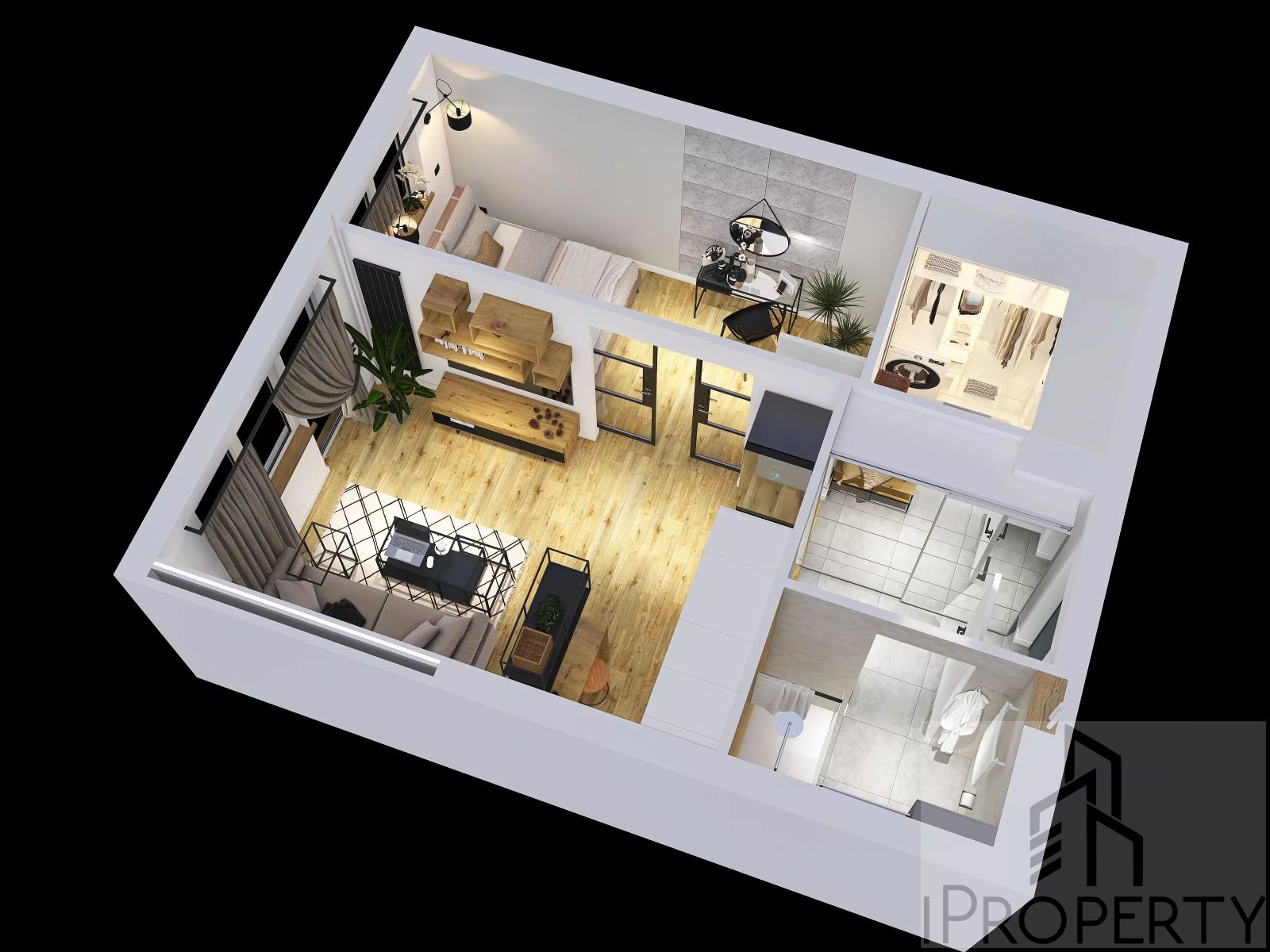 Warszawa 20latków – rzut w przestrzeni 3D